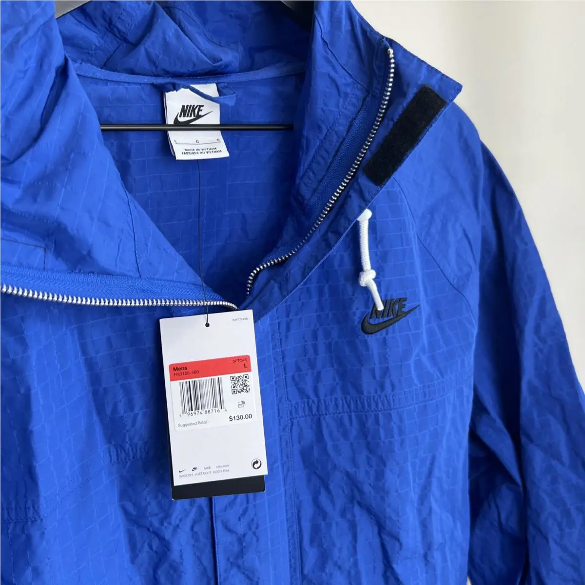 Nike clothing - Nike Club Bandon Jacket - Club Bandon Jacket - FN3108 480 - Blue (UPC: 196974887164) 0