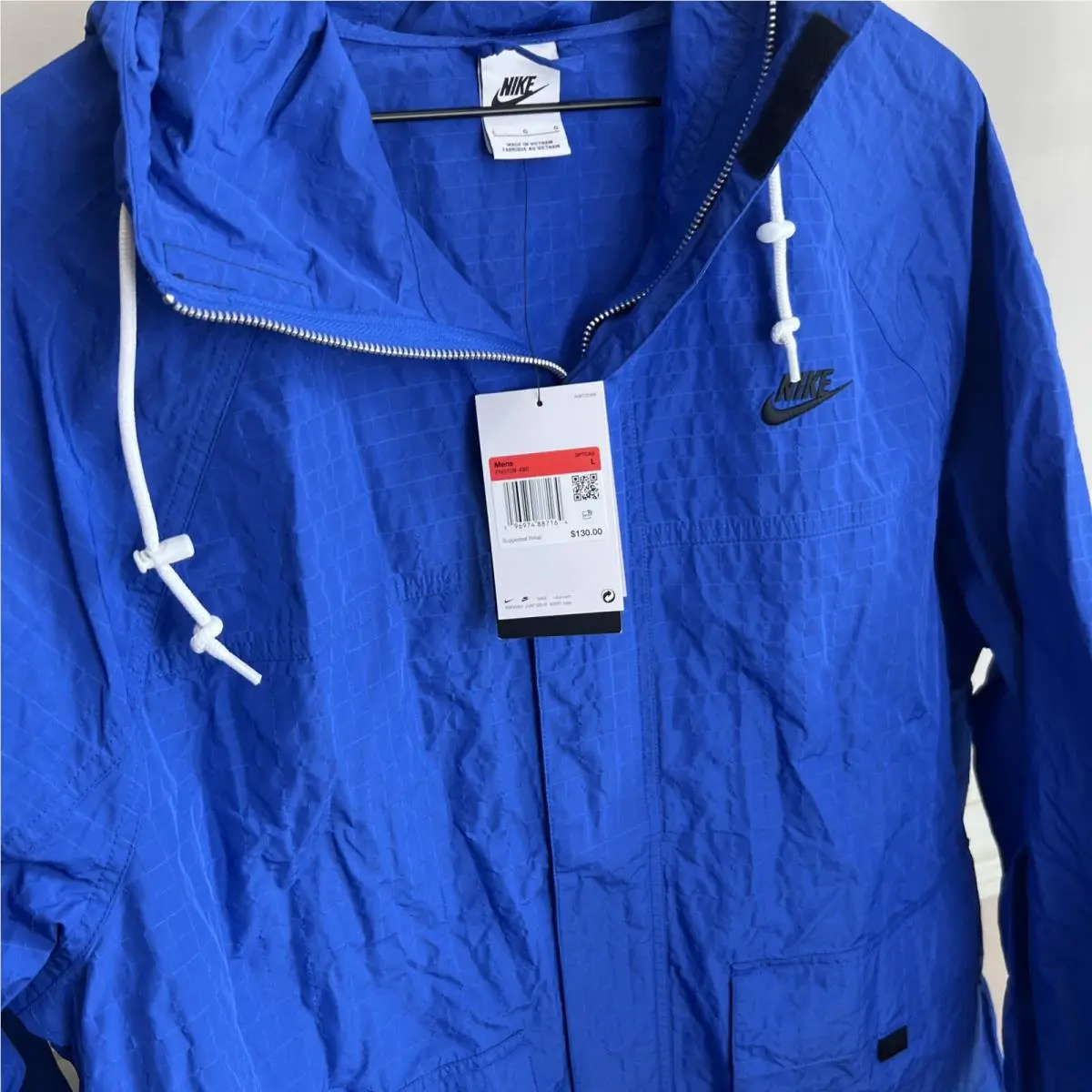 Nike clothing - Nike Club Bandon Jacket - Club Bandon Jacket - FN3108 480 - Blue (UPC: 196974887164) 3