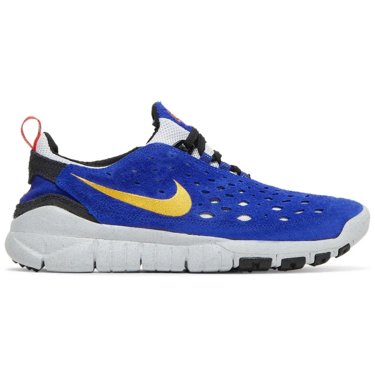 Nike Free Run Trail `concord Taxi` CW5814-401 US M7.5/W9 - Concord/Habanero Red/White/Taxi