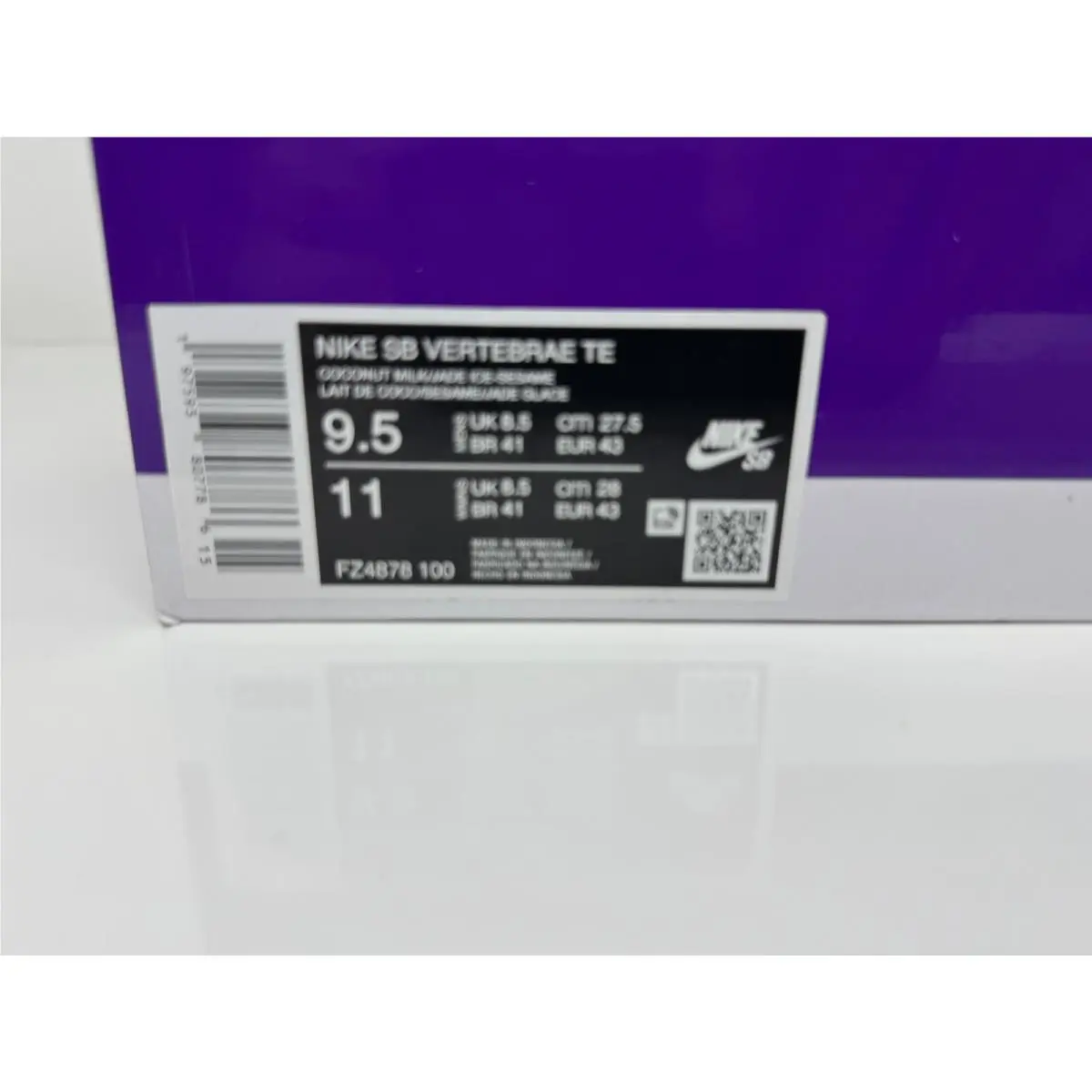 Nike shoes - Nike SB Vertebrae - Vertebrae - FZ4878-100 - Multicolor 4