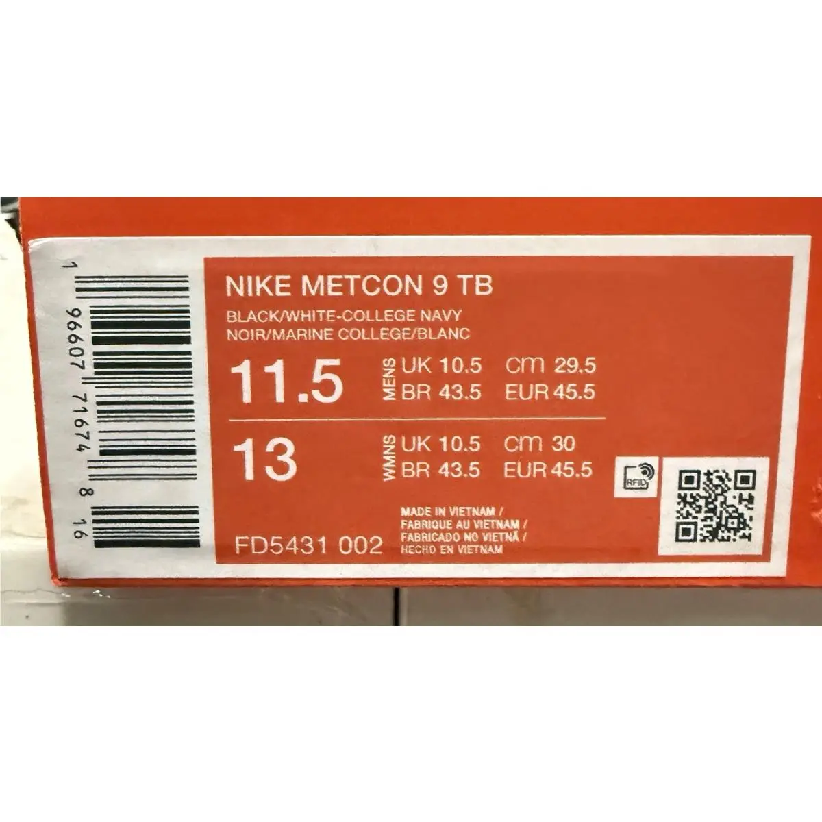 Nike shoes - Nike Metcon - Metcon - FD5431-007 - Black (UPC: 196607716748) 6