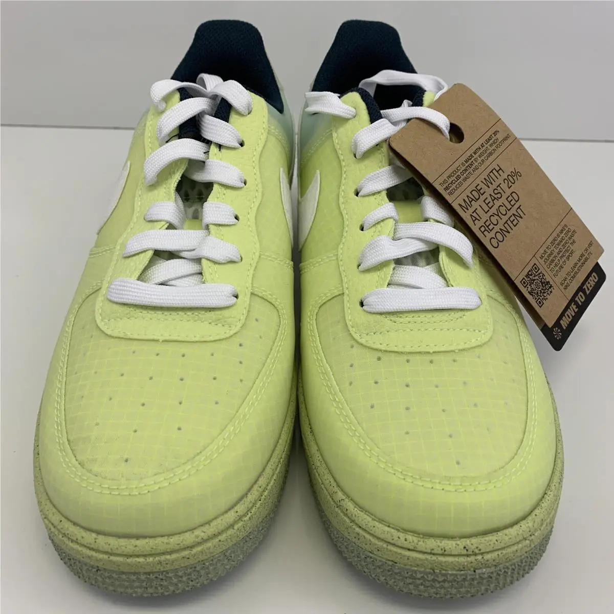 Nike shoes - Nike Air Force 1 - Air Force - DH4339-700 - Light Lemon Twist/Armoury Navy/White (UPC: 0195239428869) 2