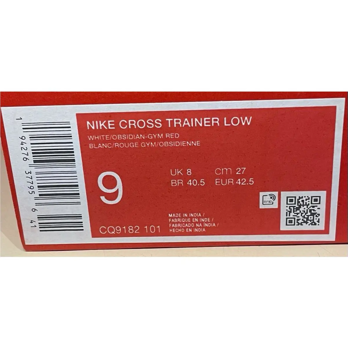 Nike shoes - Nike Cross Trainer - Cross Trainer - CQ9182-101 - White 3