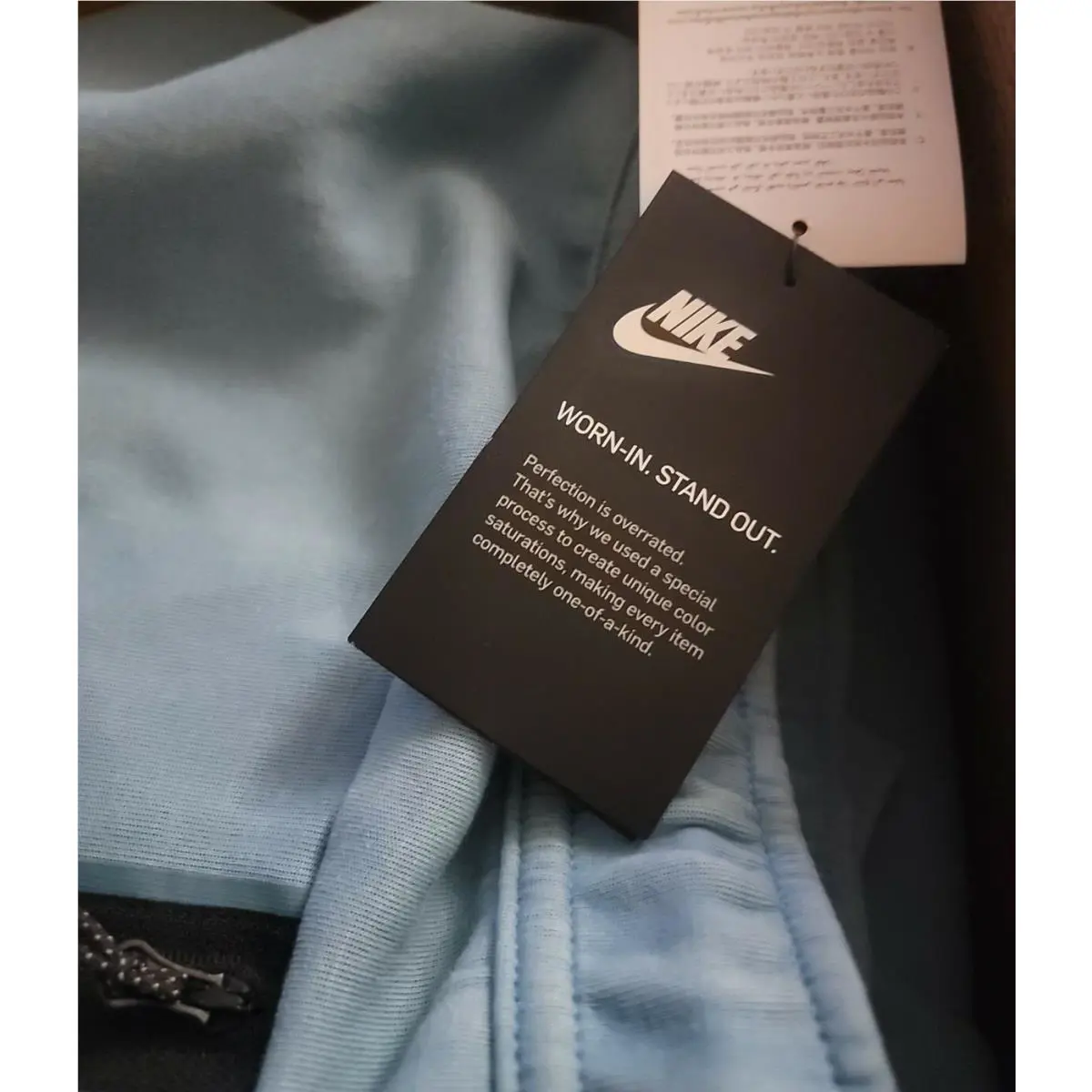 Nike clothing - Tech Fleece Washed Pants - Tech Fleece Washed Pants - CZ9918-424 - Cerulean (UPC: 194956062042) 4
