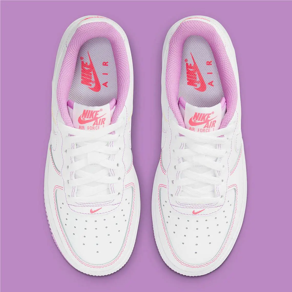 Nike shoes - Nike Air Force 1 - Air Force - CW1575-110 - Purple 2