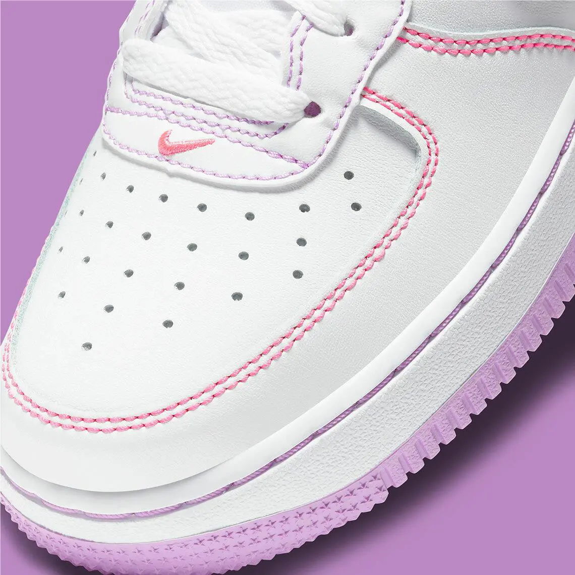 Nike shoes - Nike Air Force 1 - Air Force - CW1575-110 - Purple 4