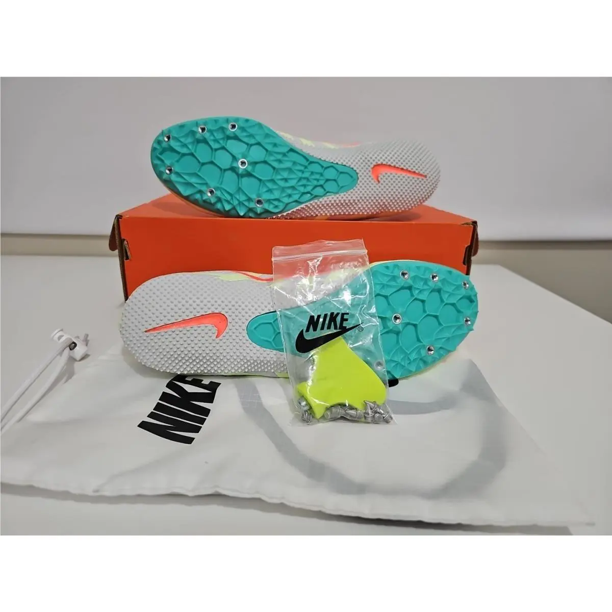 Nike shoes - Nike Zoom Rival S9 - Zoom Rival - 907564701 - Barely Volt- Hyper Orange (UPC: 195242654231) 4
