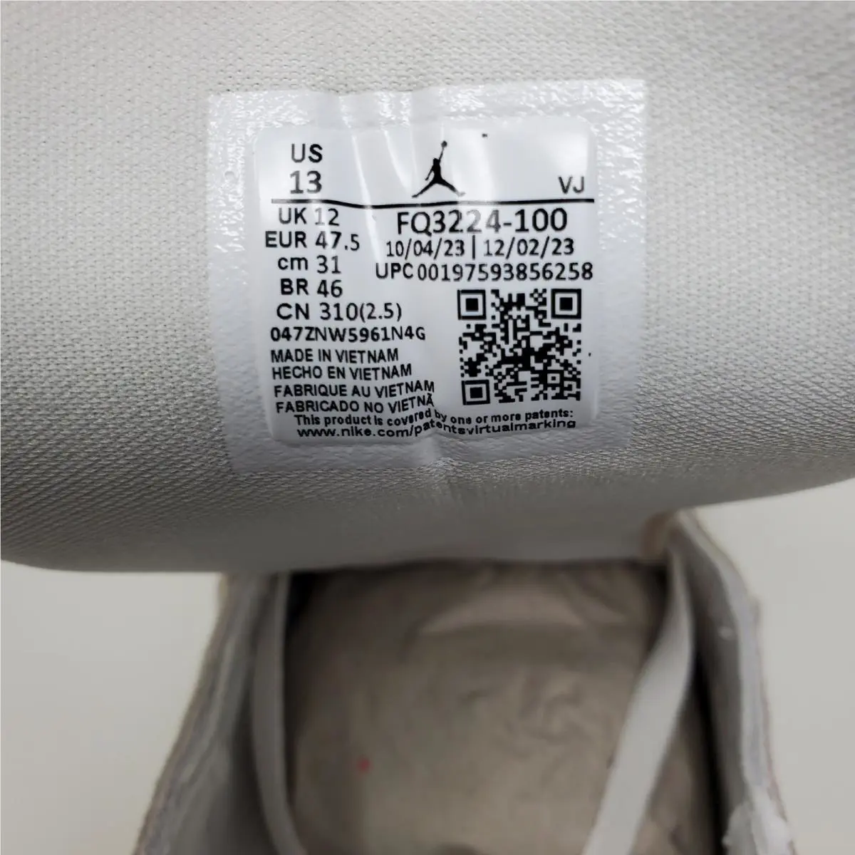 Nike shoes - Air Jordan 1 Mid SE - FQ3224-100 - White 8