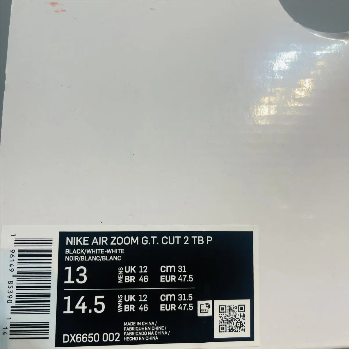 Nike shoes - Nike Air Zoom GT Cut - DX6650002 - Black 7