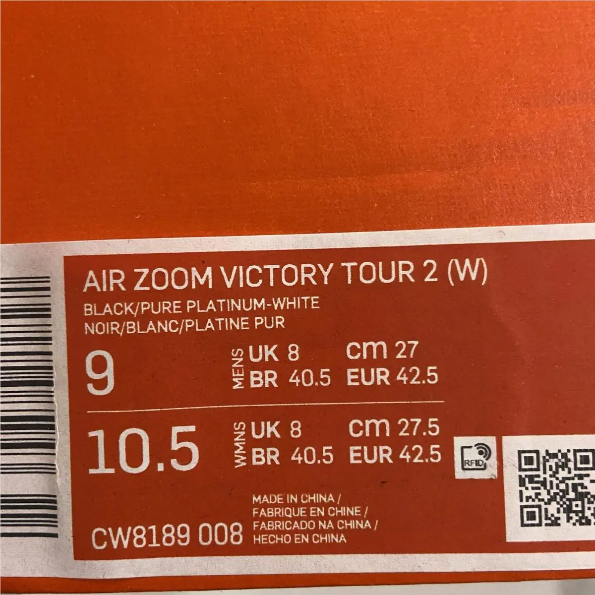 Nike shoes - Nike Air Zoom Victory - Air Zoom Victory - CW8189001 - Black 7