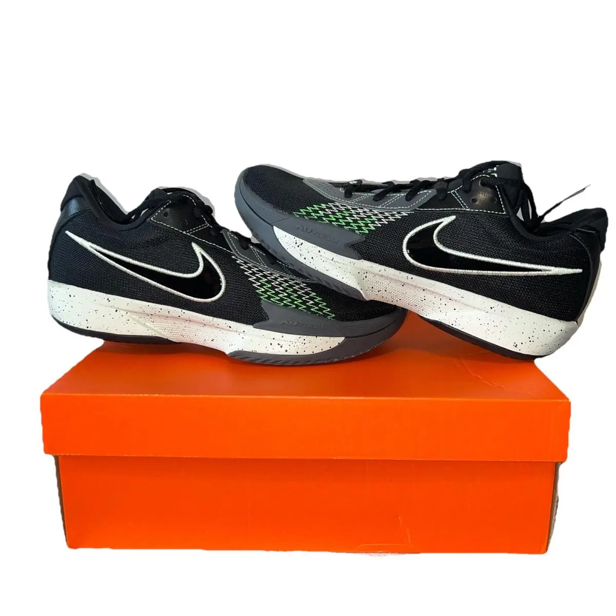 Nike Air Zoom G.t. Cut Academy Men`s Size 10 Black Athletic Shoes FB2599 001