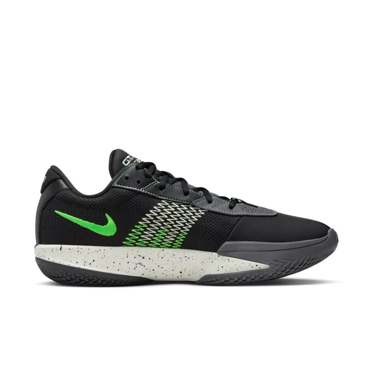 Mens Size 12-Nike Air Zoom GT Cut Academy Black Barely Volt Shoes FB2599 001