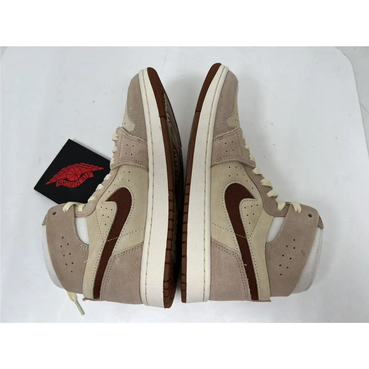Nike shoes - Nike Air Jordan 1 - Air - DV1307-120 - Brown (UPC: 196975669660) 4