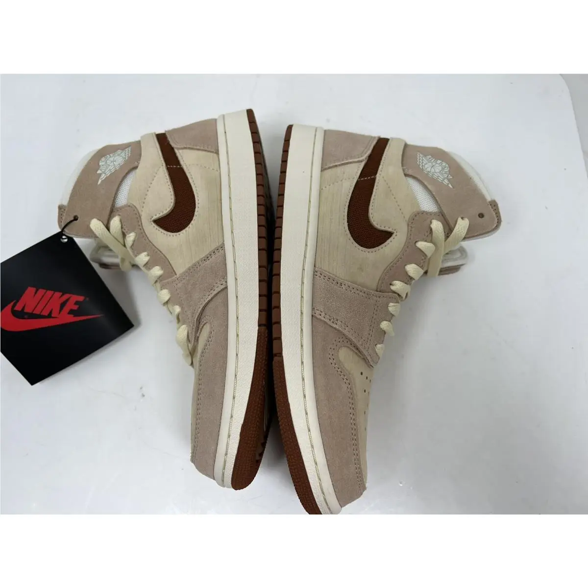 Nike shoes - Nike Air Jordan 1 - Air - DV1307-120 - Brown (UPC: 196975669660) 5