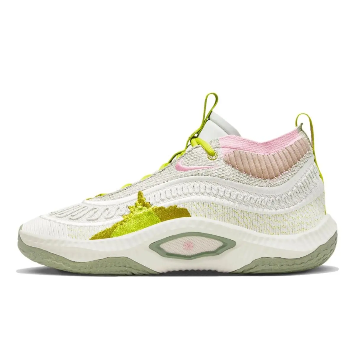 Size 11.5 - Nike Cosmic Unity 3 `phantom Bright Cactus` DV9087-001 Nby - White