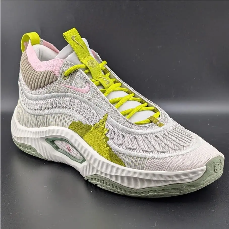 Nike Size 12.5 Cosmic Unity 3 Men Basketball Shoes Phantom/med Soft Pink - Phantom / Soft Pink
