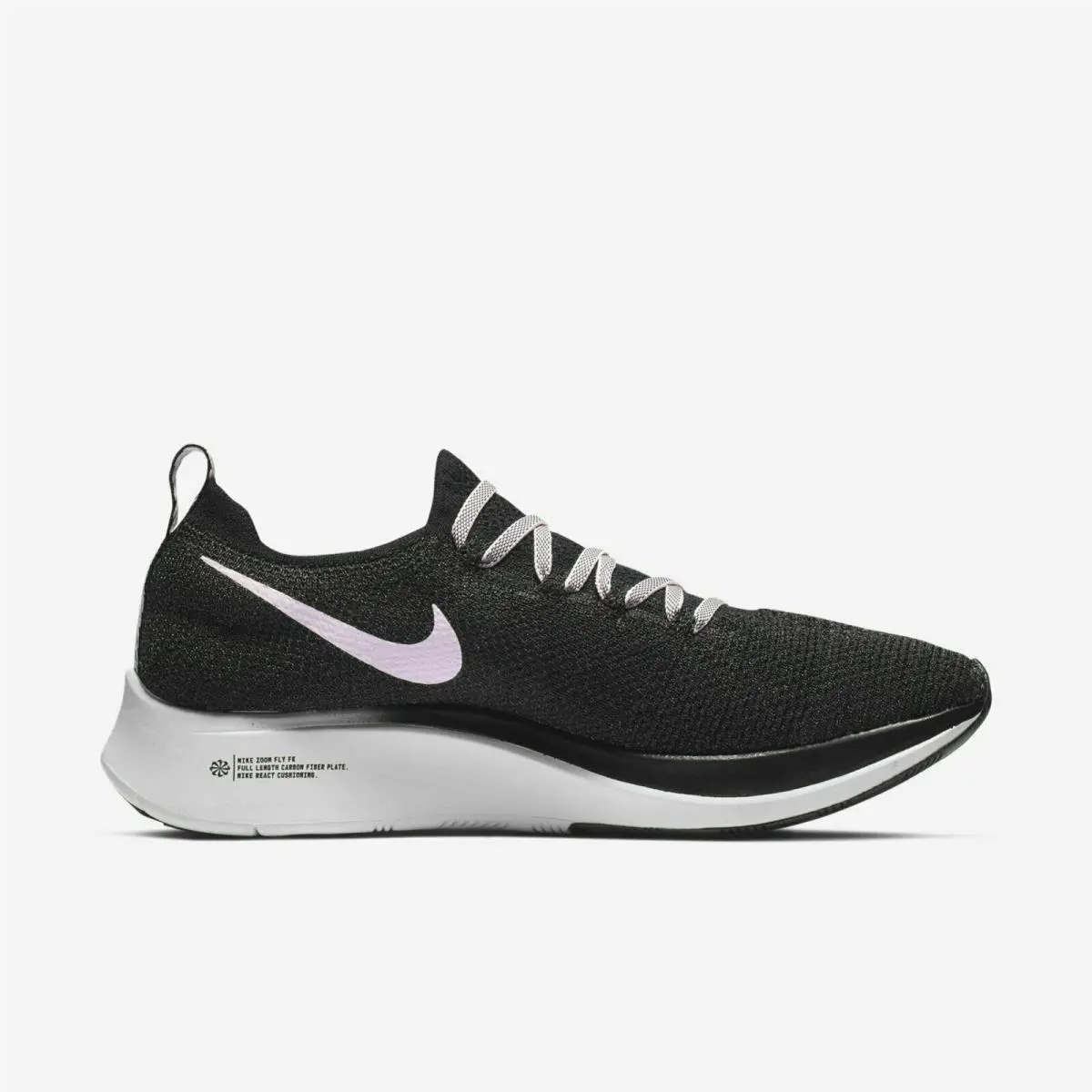 Nike shoes - Nike Zoom Fly Flyknit - Zoom Fly Flyknit - AR4562 001 - Black/Pink Foam-Vast Grey (UPC: 883212294319) 0