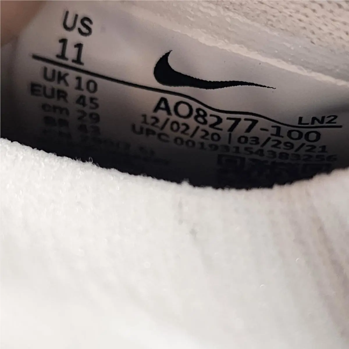 Nike shoes - Nike Vapor Edge - Vapor Edge - AO8277-100 - White,Black 4