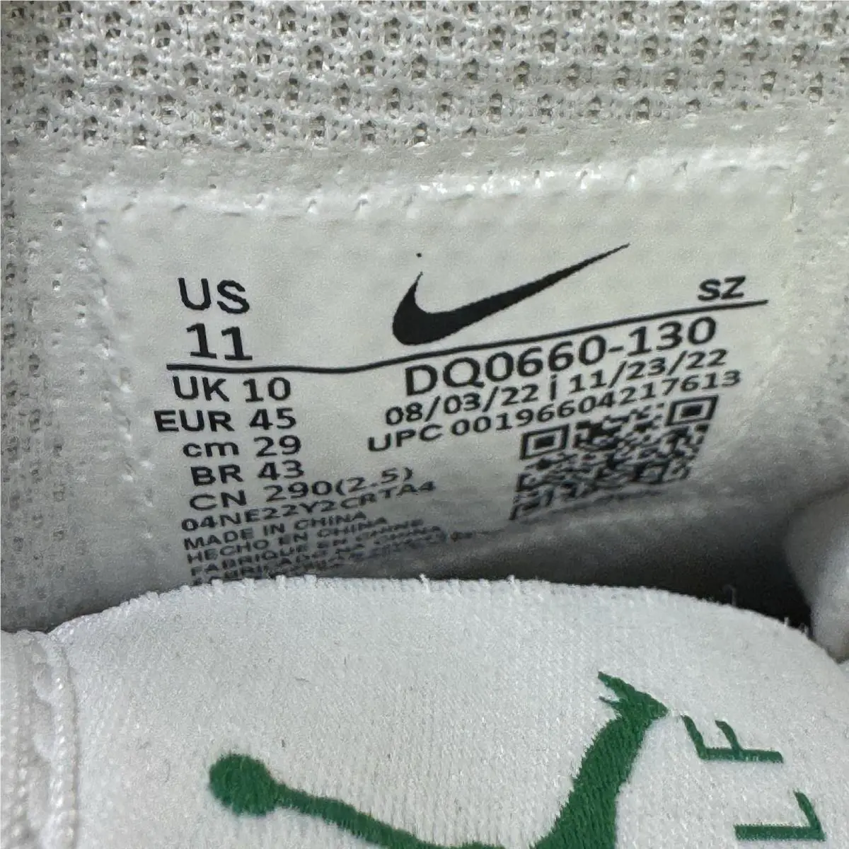 Nike shoes - Nike Air Jordan 1 - Air - DQ0660-130 - White 4