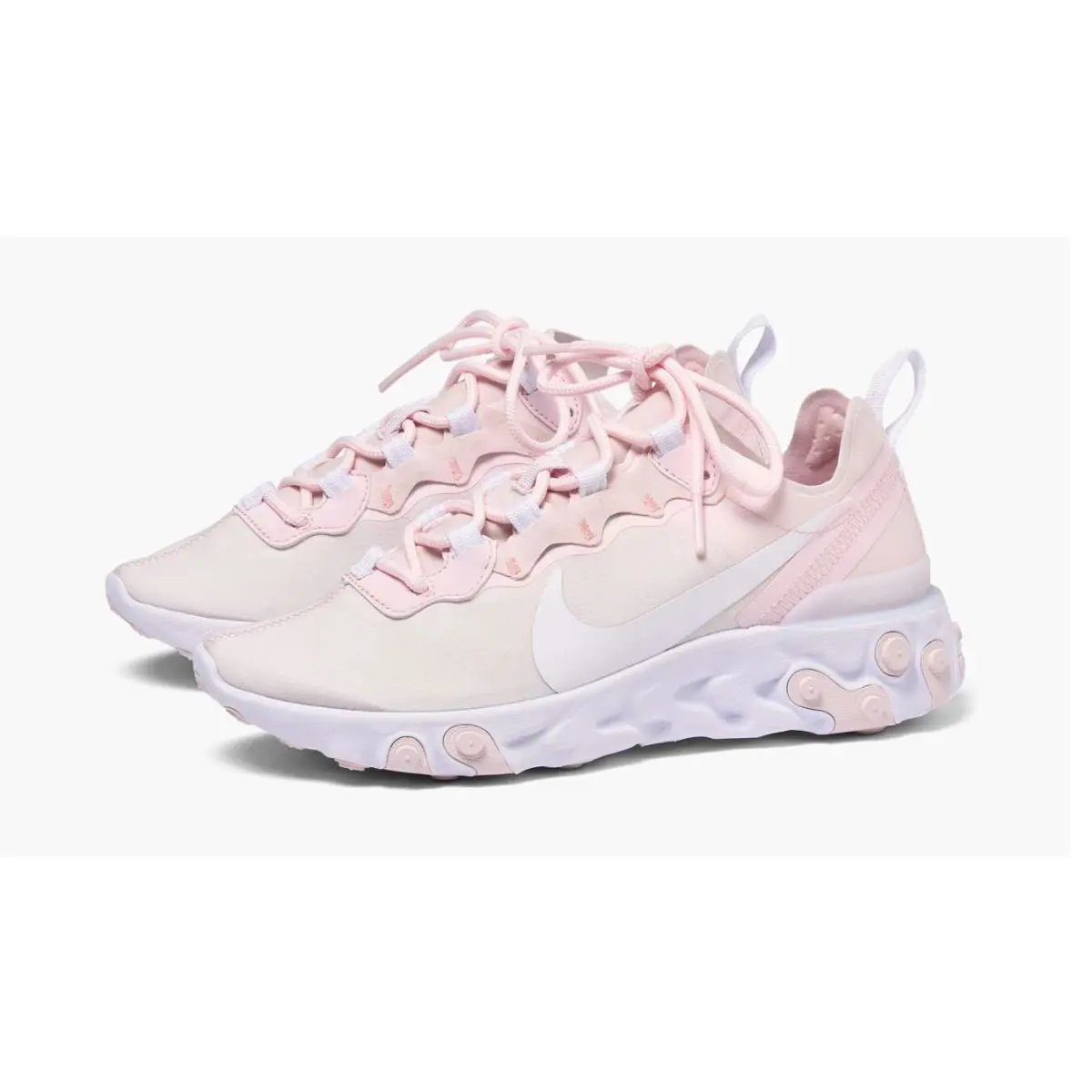 Nike shoes - Nike React Element 55 - React Element - BQ2728-600 - Pink 1