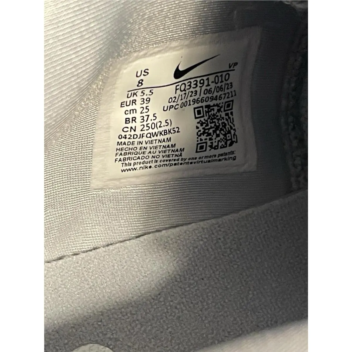 Nike shoes - Nike Sabrina 1 TB - Sabrina - FQ3391-010 - Gray (UPC: 196609467211) 6