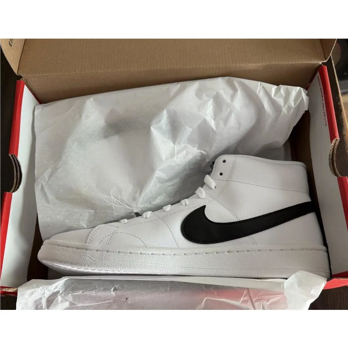 Nike shoes - Court Royale 2 Mid - Court Royale Mid - CQ9179 - White, Manufacturer: 100 6