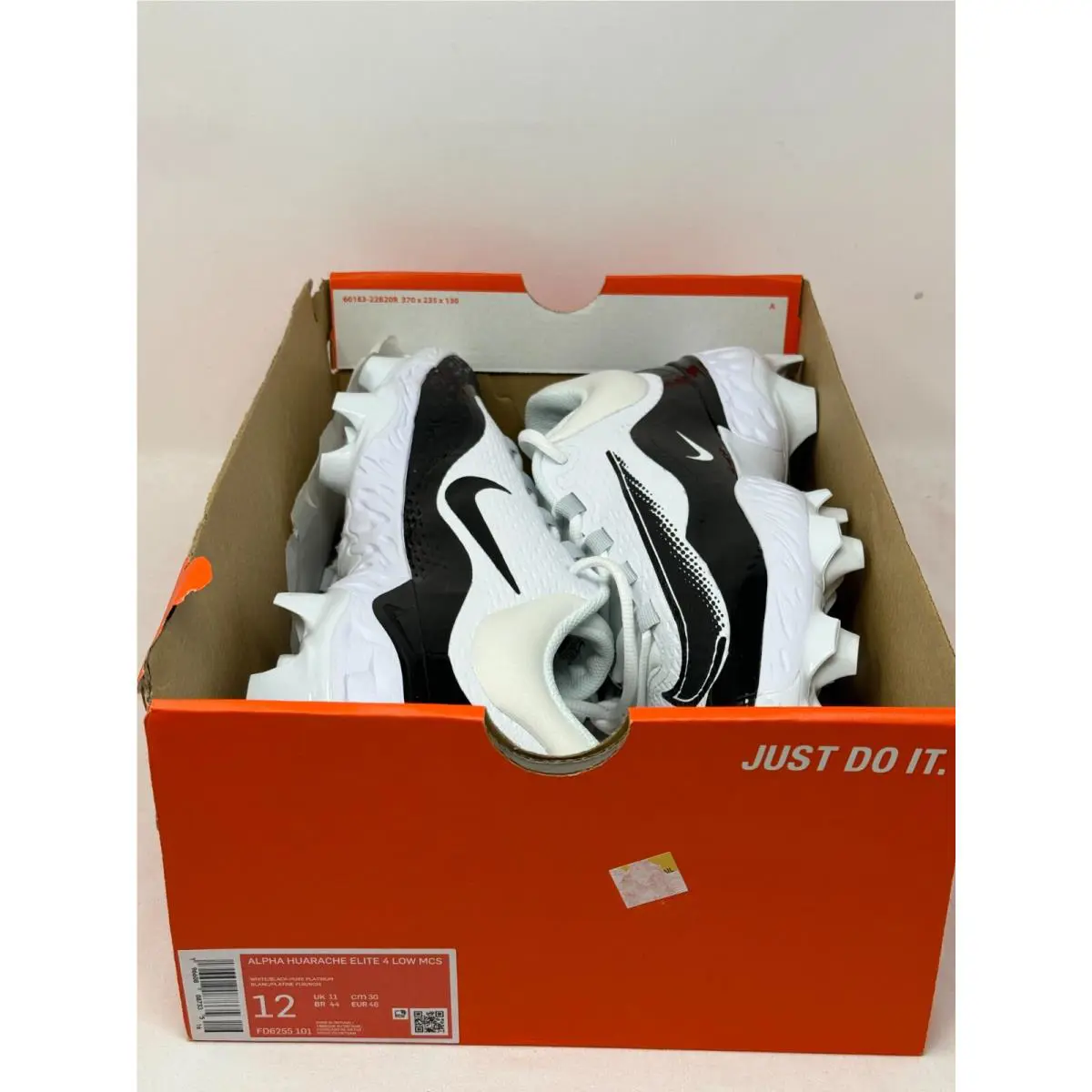 Nike shoes - Nike Alpha Huarache - Alpha Huarache - FD6255-101 - White (UPC: 196608087335) 4
