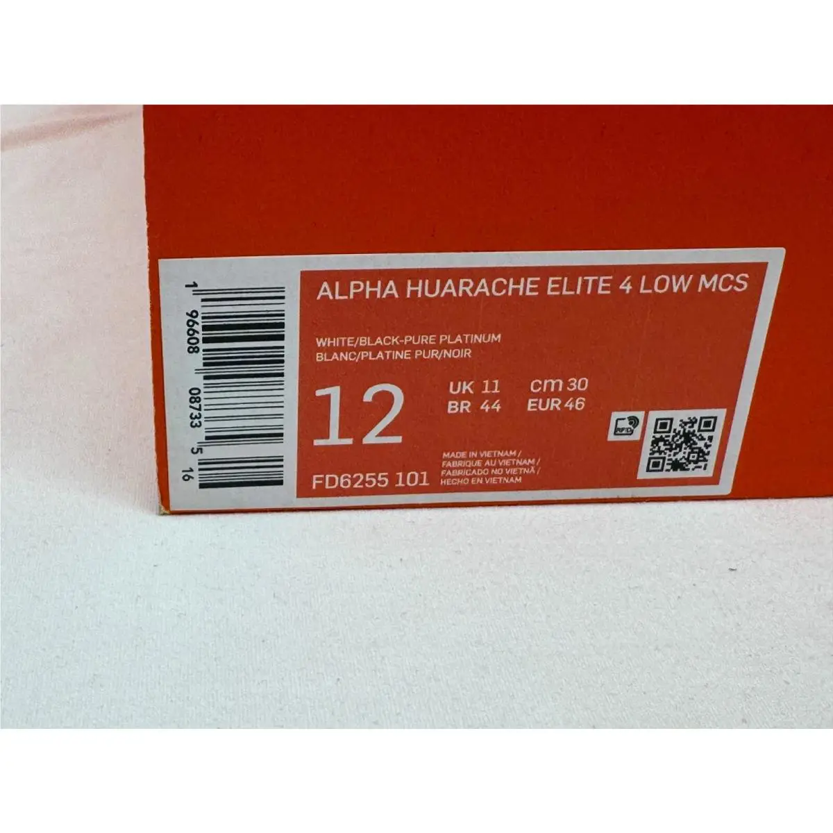 Nike shoes - Nike Alpha Huarache - Alpha Huarache - FD6255-101 - White (UPC: 196608087335) 5
