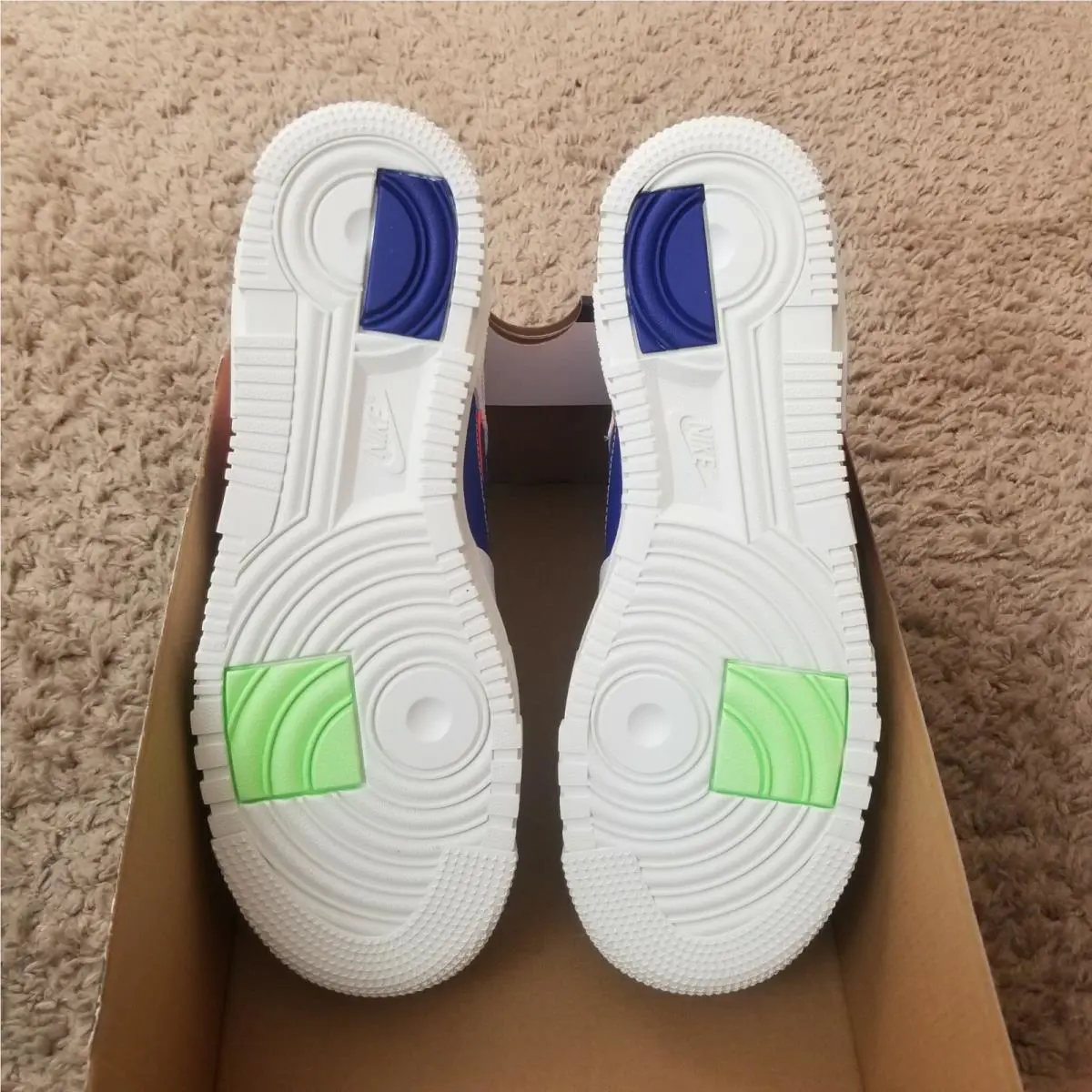Nike shoes - Nike Air Force 1 - Air Force - DM8340 100 - White Orange Volt 7