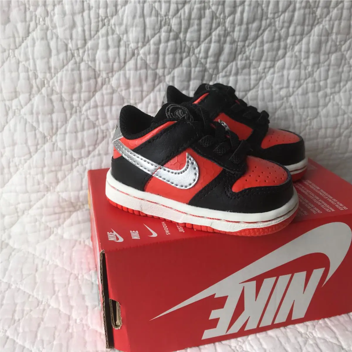 Nike shoes - Nike Dunk - Dunk - DV1987-001 - Black/Metallic Silver/Orange 6