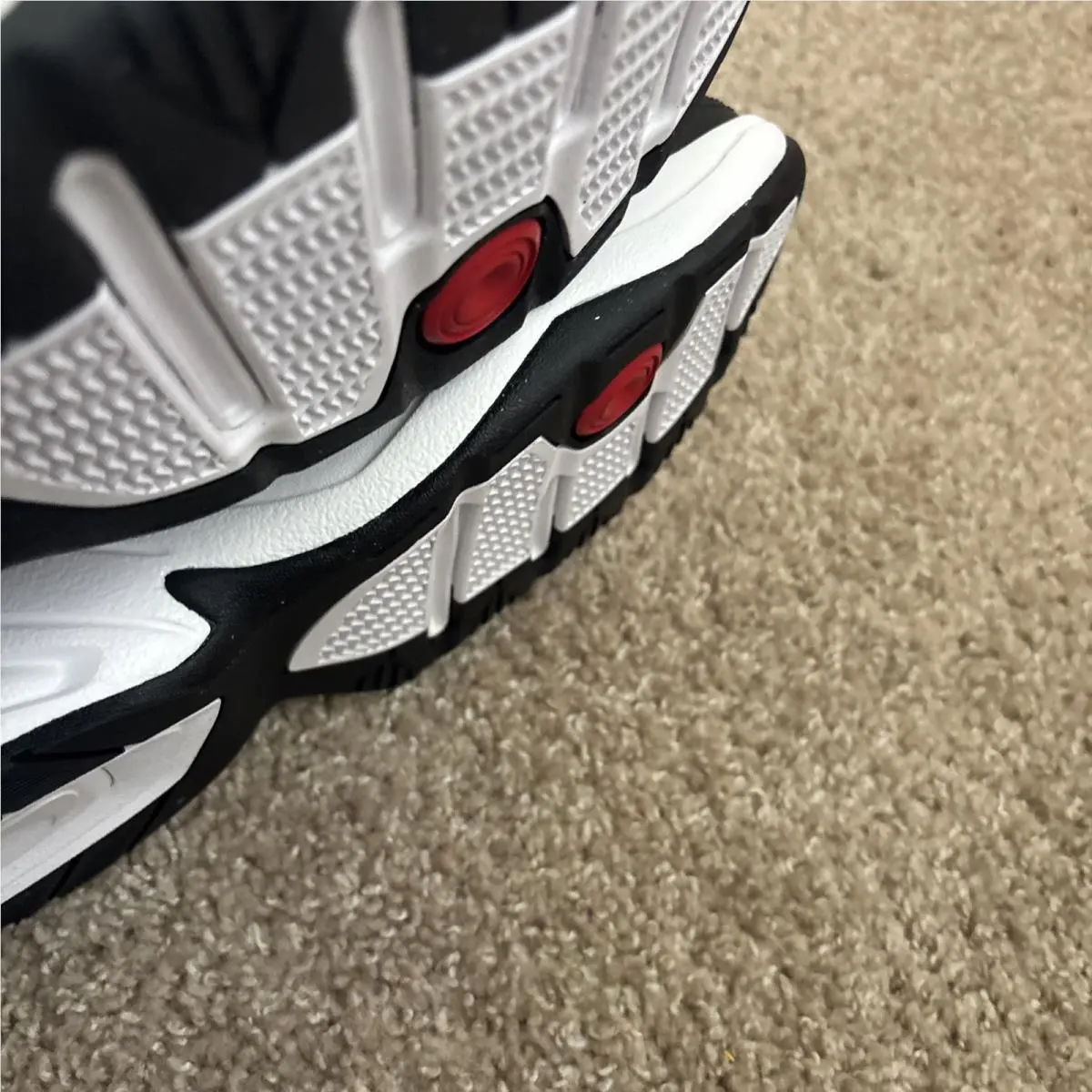 Nike shoes - Nike Air Monarch - Air Monarch - 416355-101 - Red 8
