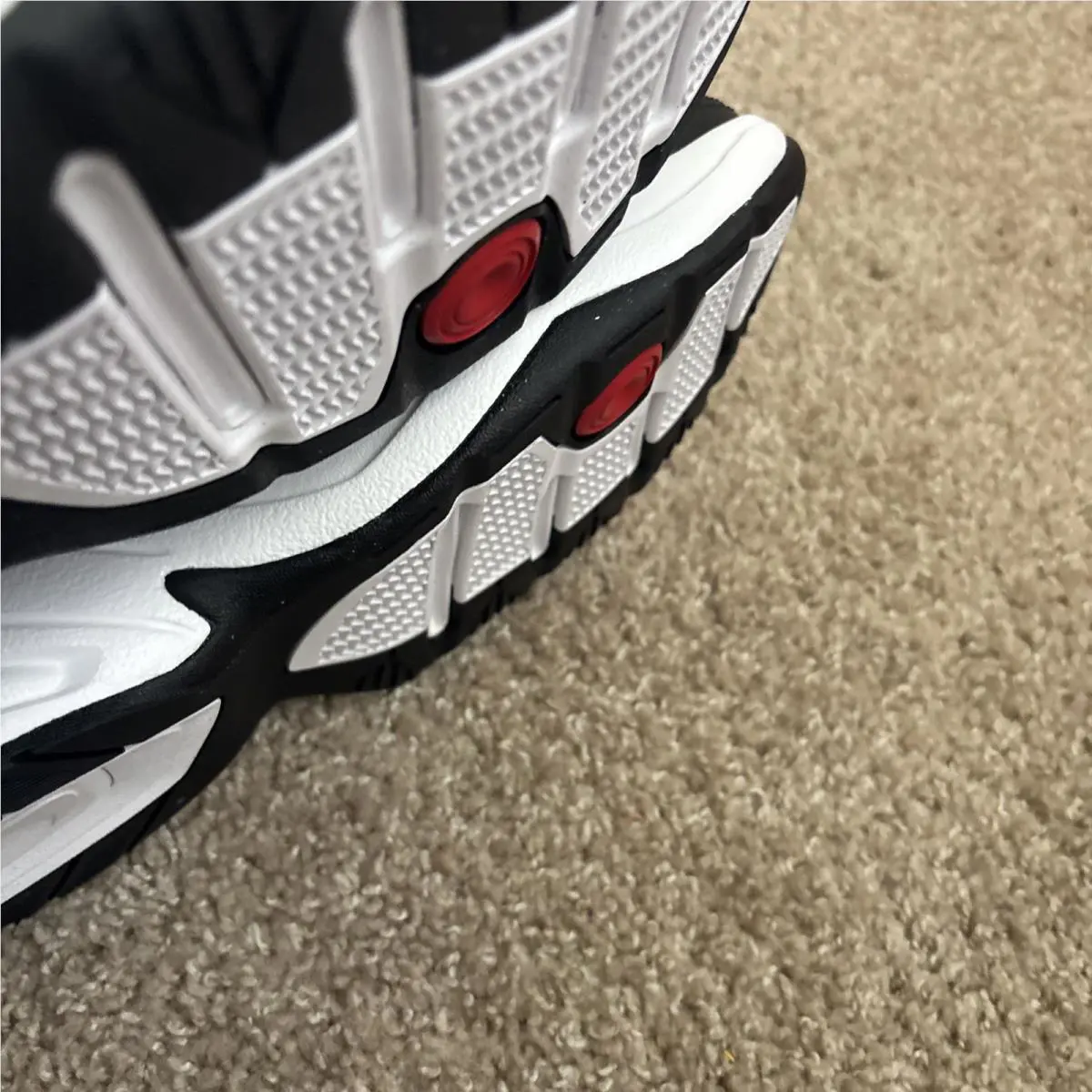 Nike shoes - Nike Air Monarch - Air Monarch - 416355-101 - Red 8