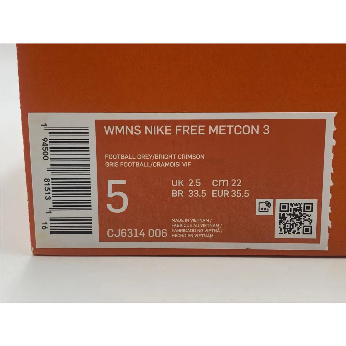 Nike shoes - Nike Metcon - Metcon - CJ6314 006 - Gray (UPC: 194500815131) 6