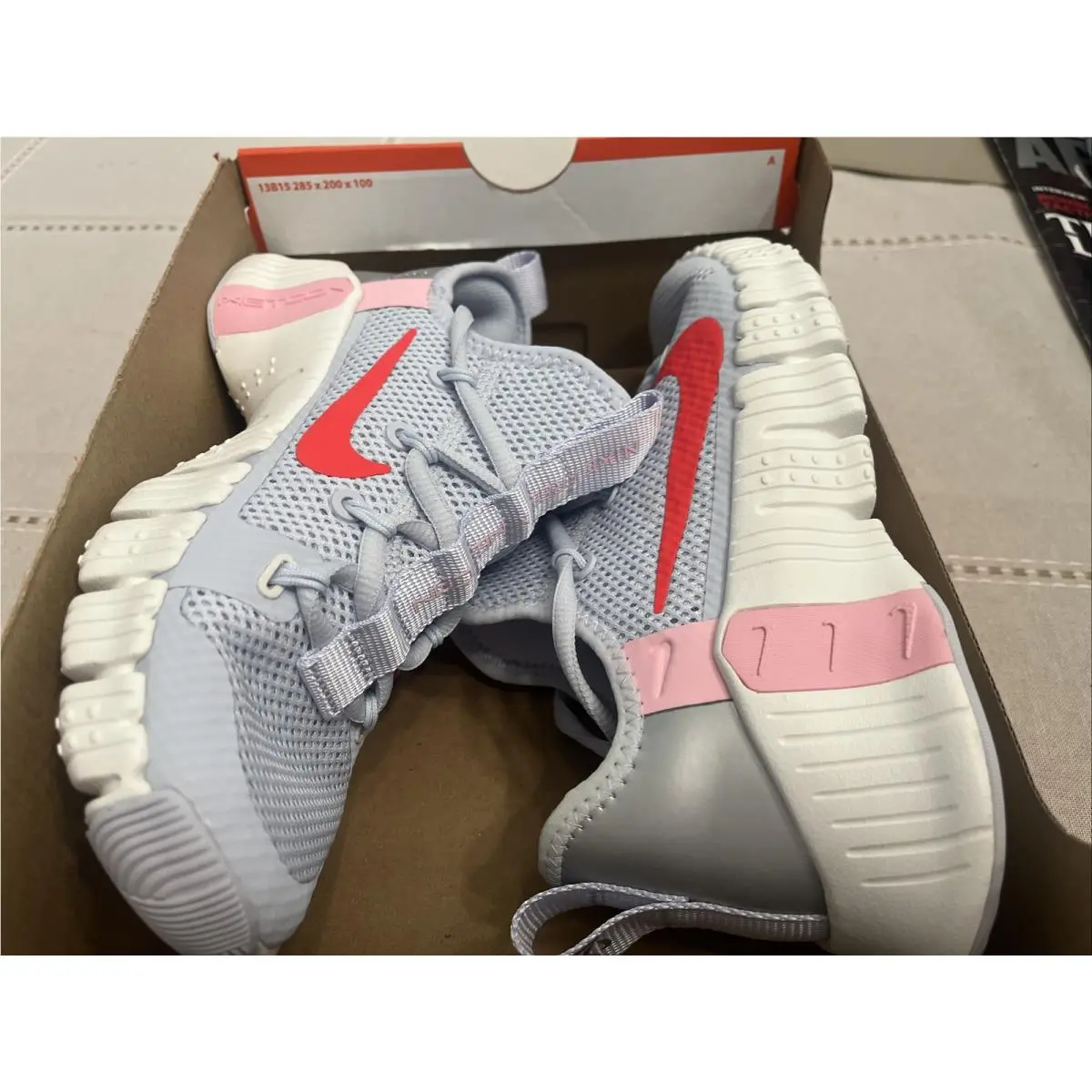 Nike shoes - Nike Free Metcon 3 - Free Metcon - CJ6314 006 - Bright Crimson, Manufacturer: football grey bright crimson 9