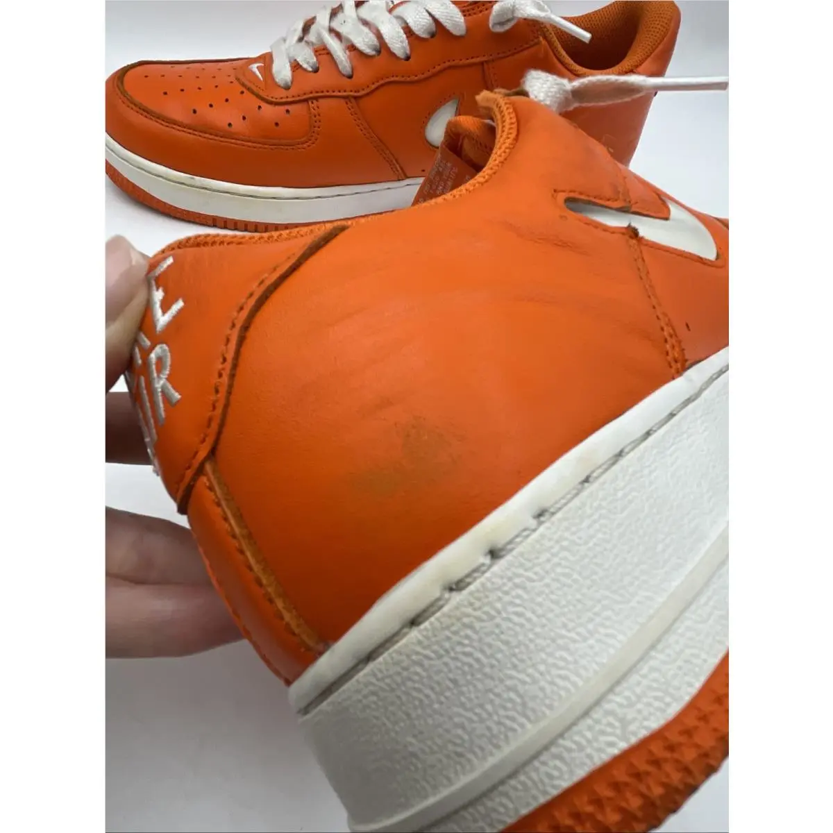 Nike shoes - Nike Air Force 1 - Air Force - FJ1044-800 - Orange 9