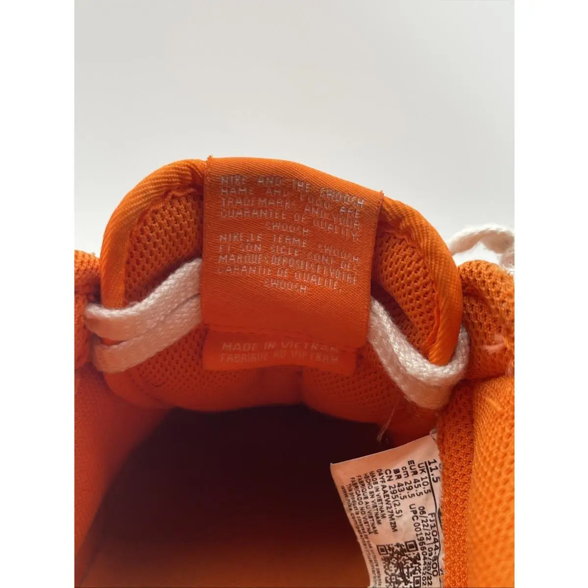 Nike shoes - Nike Air Force 1 - Air Force - FJ1044-800 - Orange 14