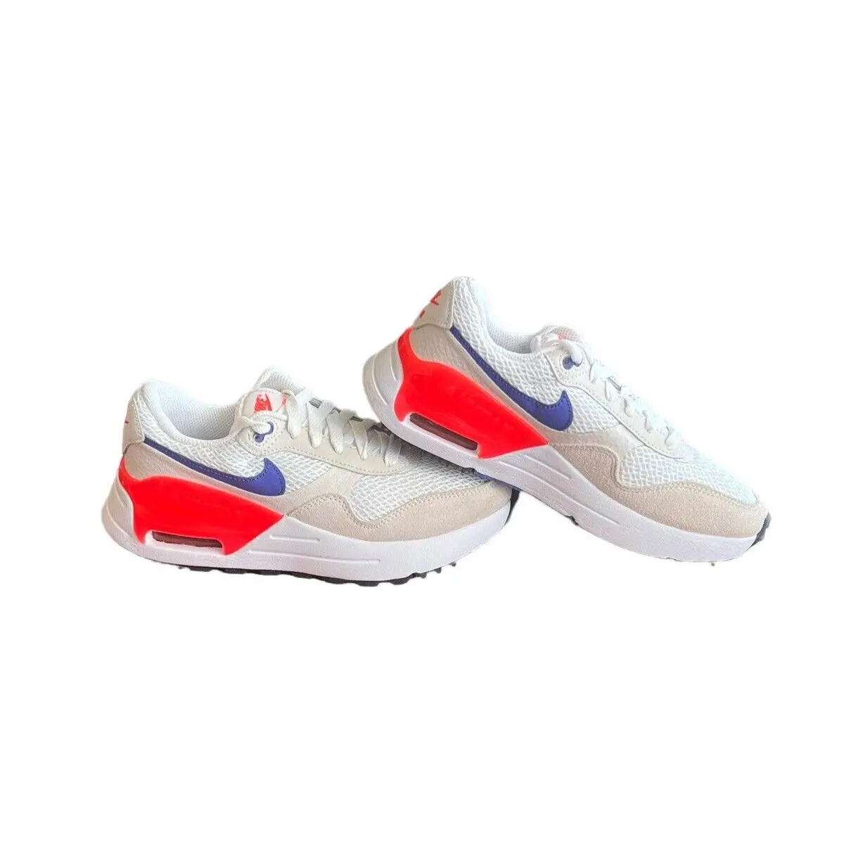 Nike Air Max Systm Sneakers Women`s Size 6 DM9538 101 White Lapis Phantom - White