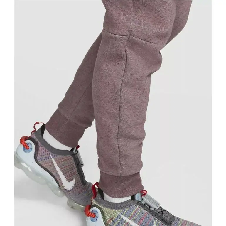 Nike clothing - Tech Fleece Pants - Tech Fleece Pants - DD4706-646 - Dark Wine/Heather (UPC: 195238963446) 1