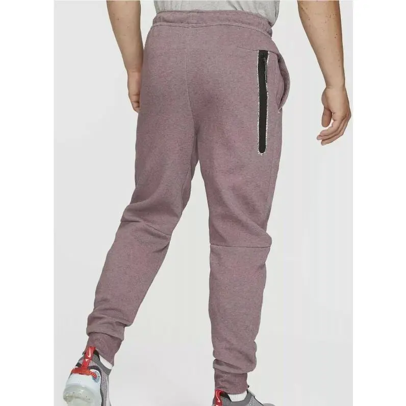 Nike clothing - Tech Fleece Pants - Tech Fleece Pants - DD4706-646 - Dark Wine/Heather (UPC: 195238963446) 2