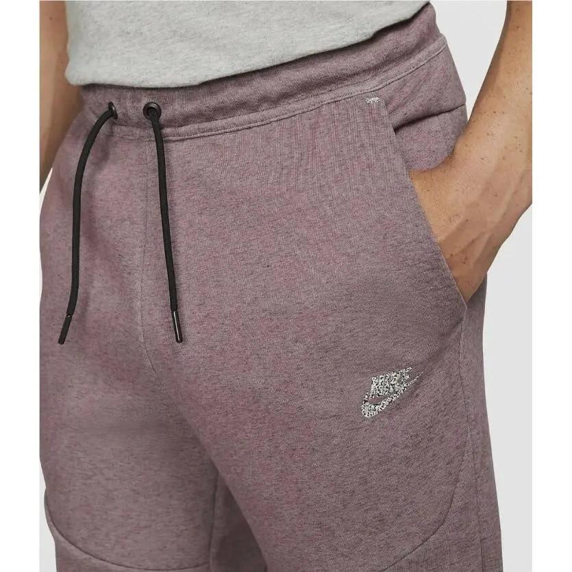 Nike clothing - Tech Fleece Pants - Tech Fleece Pants - DD4706-646 - Dark Wine/Heather (UPC: 195238963446) 0