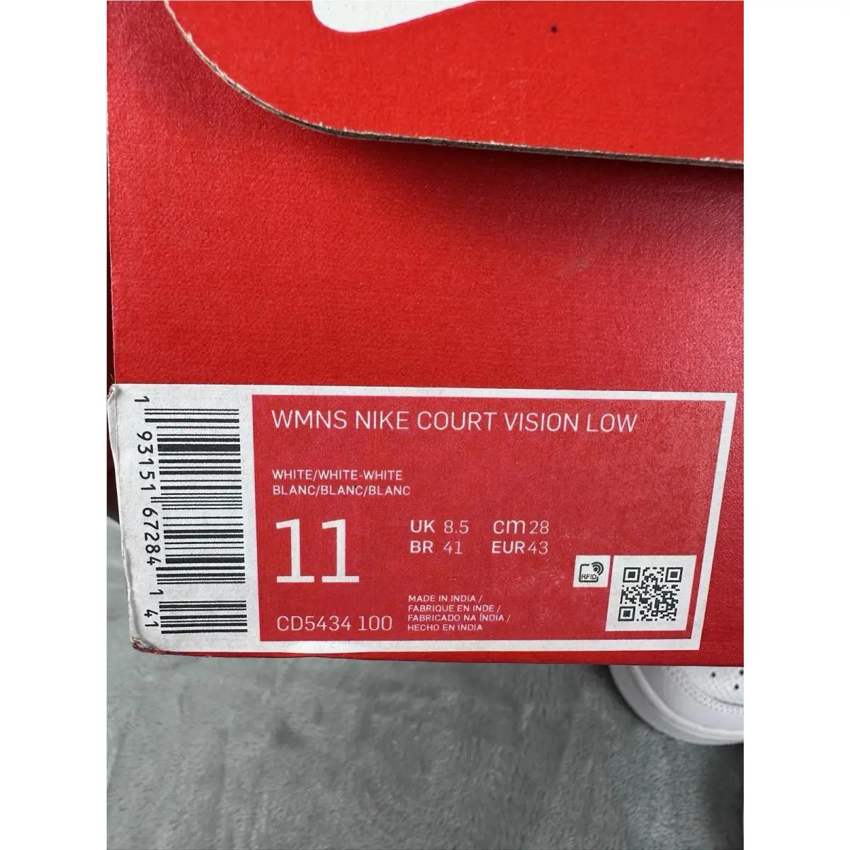 Nike shoes - Nike Court Vision - Court Vision - CD5434-100 - White 0