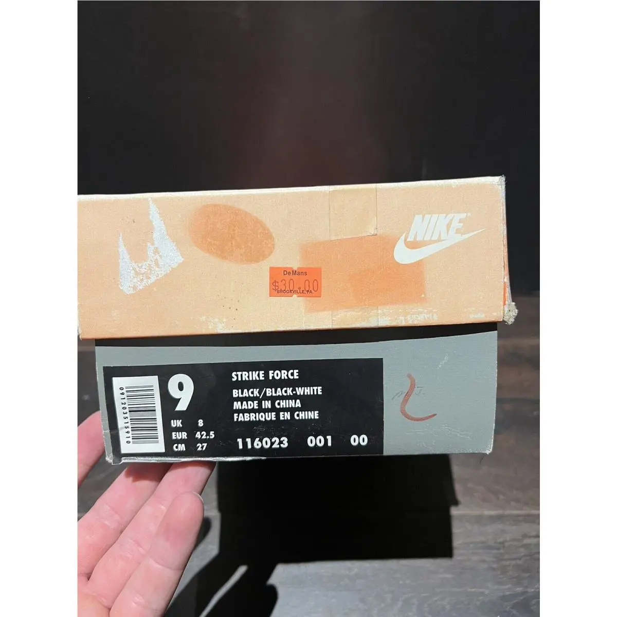 Nike shoes - Nike Strike Force - Strike Force - 116023-001 - Black 11