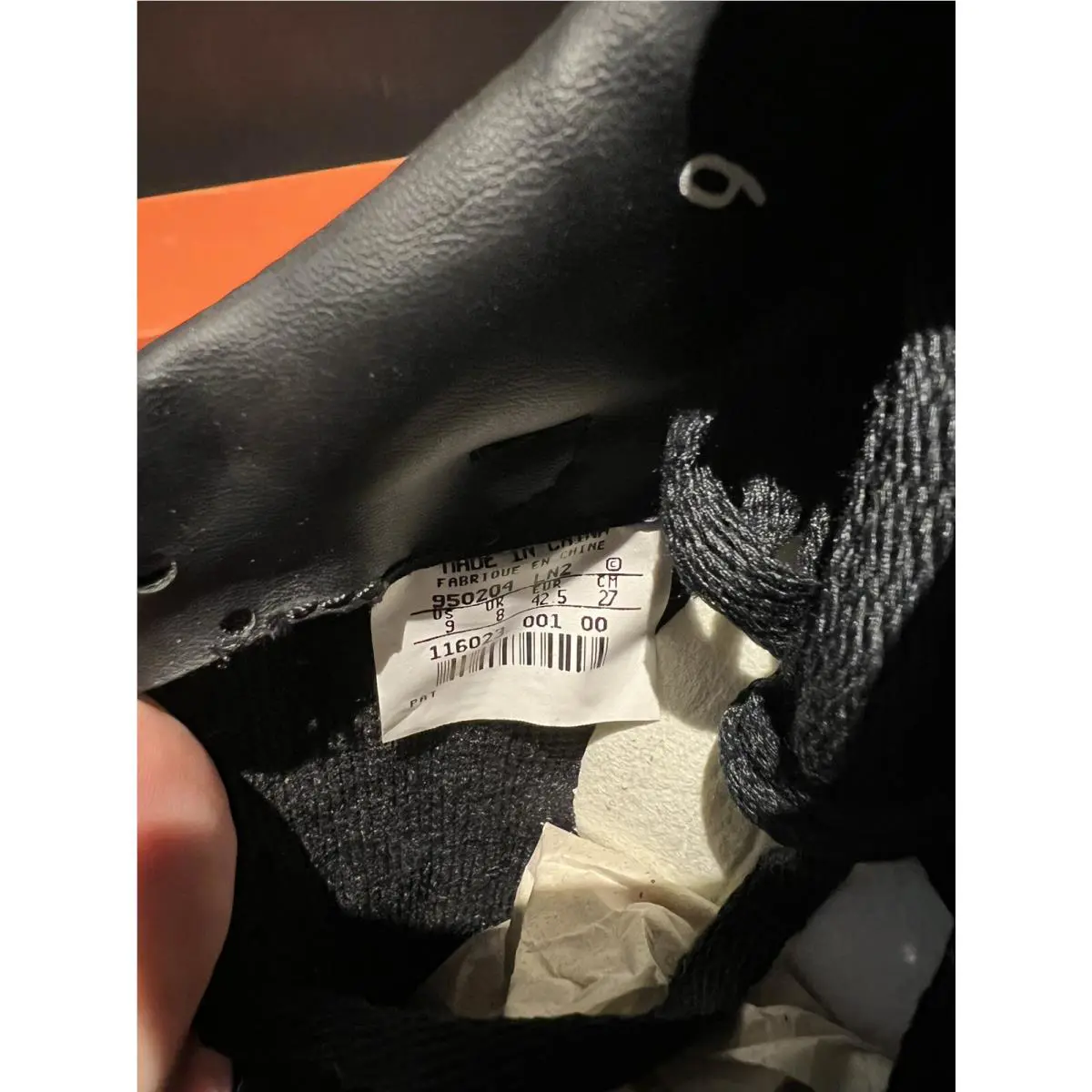 Nike shoes - Nike Strike Force - Strike Force - 116023-001 - Black 6