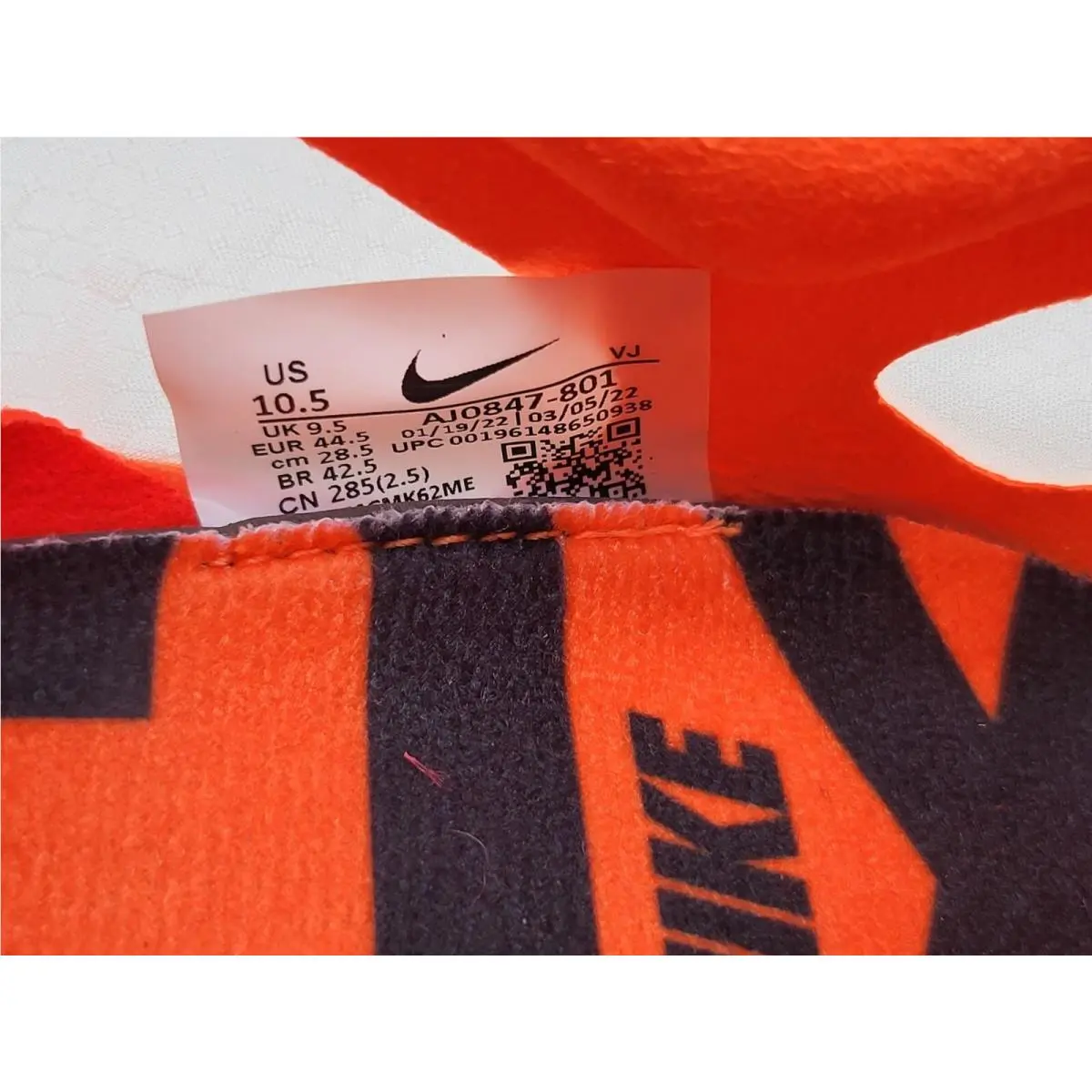 Nike shoes - Nike Zoom Victory - Zoom Victory - AJ0847-801 - Orange (UPC: 0196148650976) 7