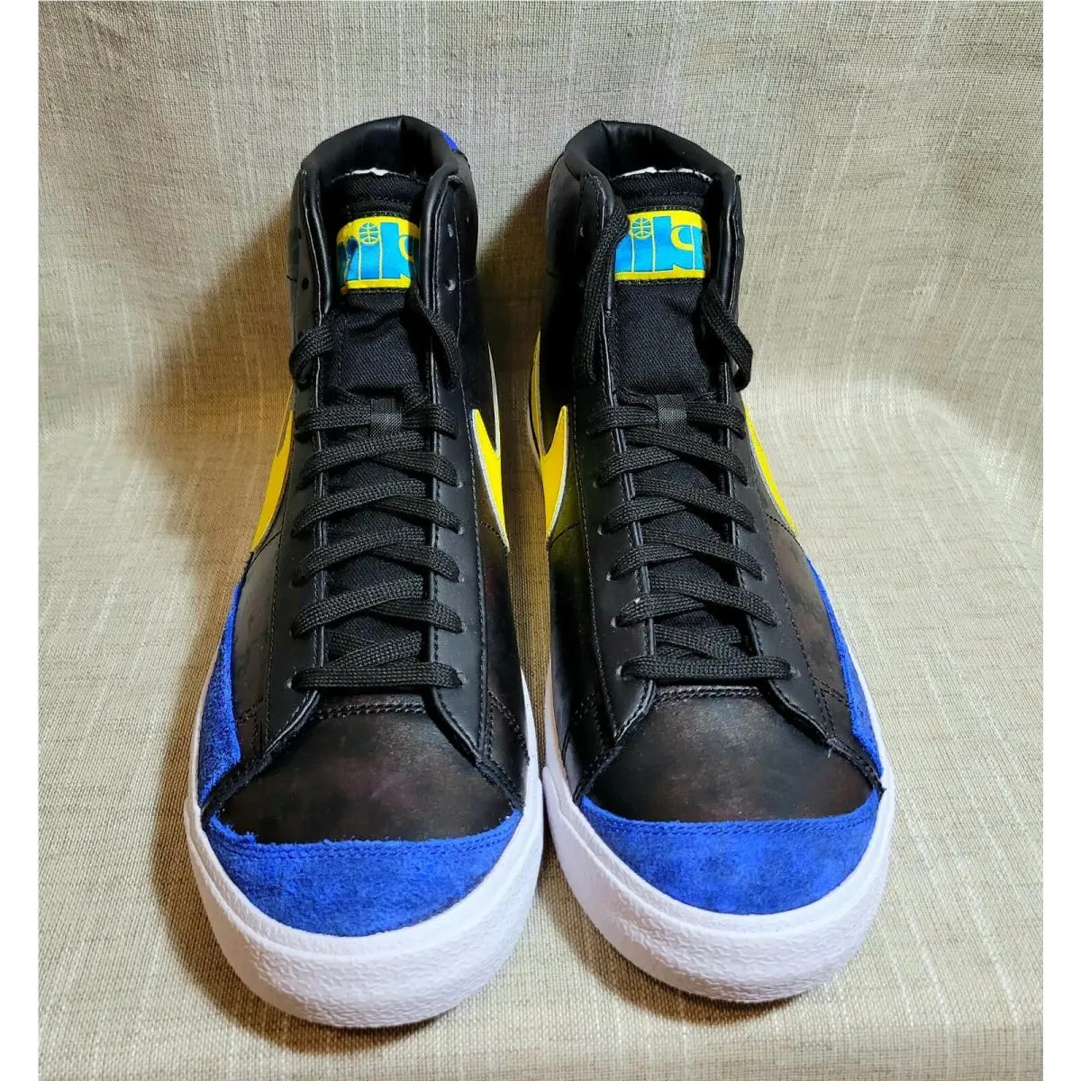 Nike shoes - Nike Blazer 77 - Blazer - DC1414 001 - Black,Yellow,Blue 4