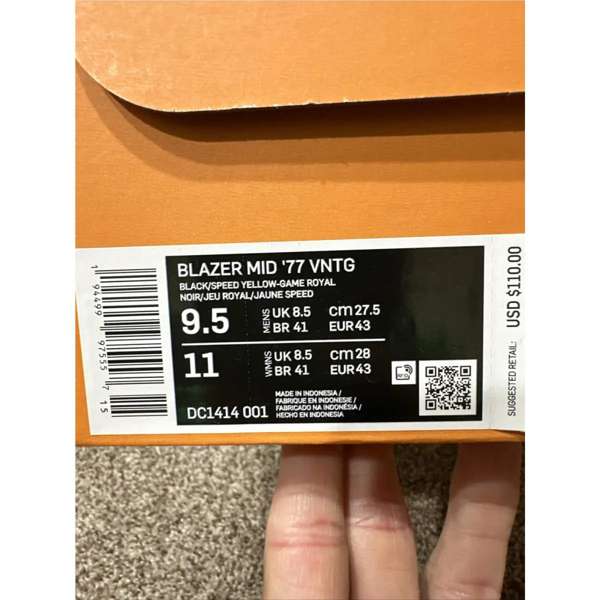 Nike shoes - Grateful Dead - Grateful Dead - Nike DC1414-001 - Multicolor 15
