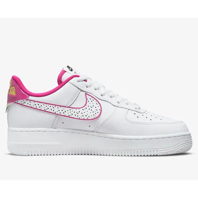 Nike shoes - Nike Air Force 1 `07 LX - DV3809-100 - White/White-Pink Prime 0