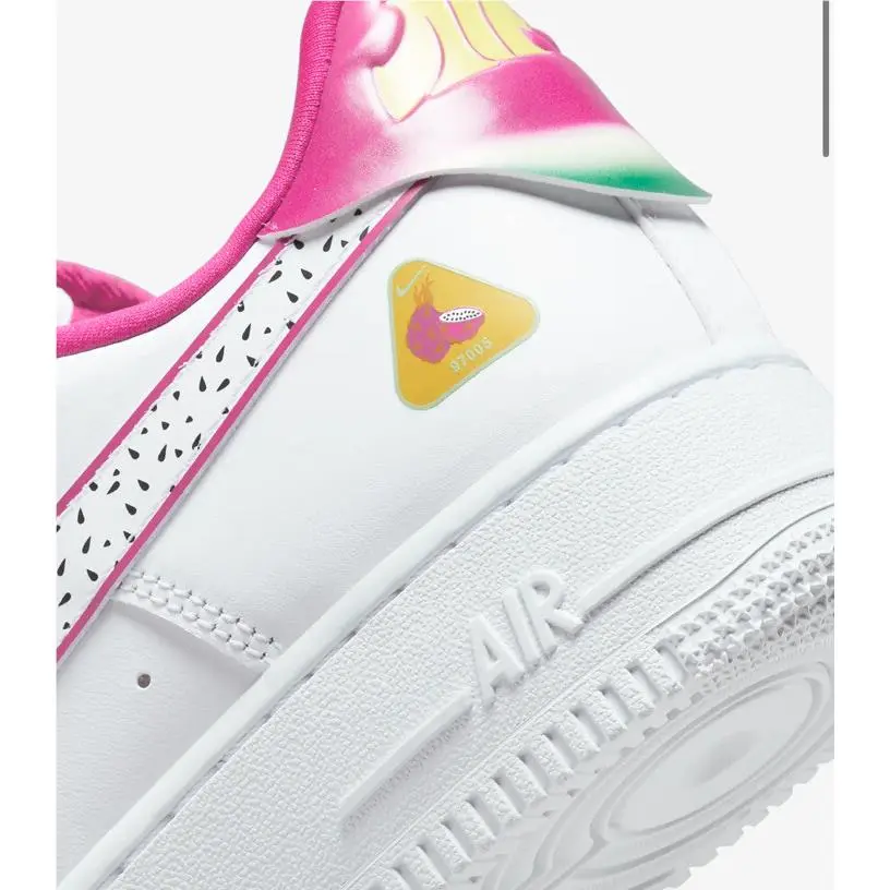 Nike shoes - Nike Air Force 1 `07 LX - DV3809-100 - White/White-Pink Prime 3