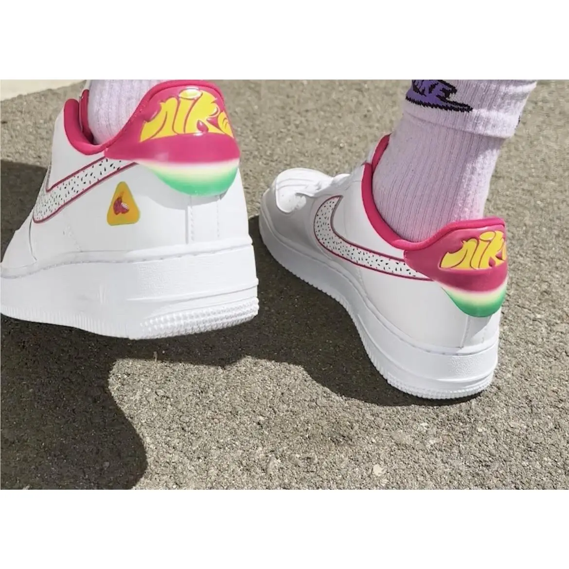 Nike shoes - Nike Air Force 1 `07 LX - DV3809-100 - White/White-Pink Prime 10