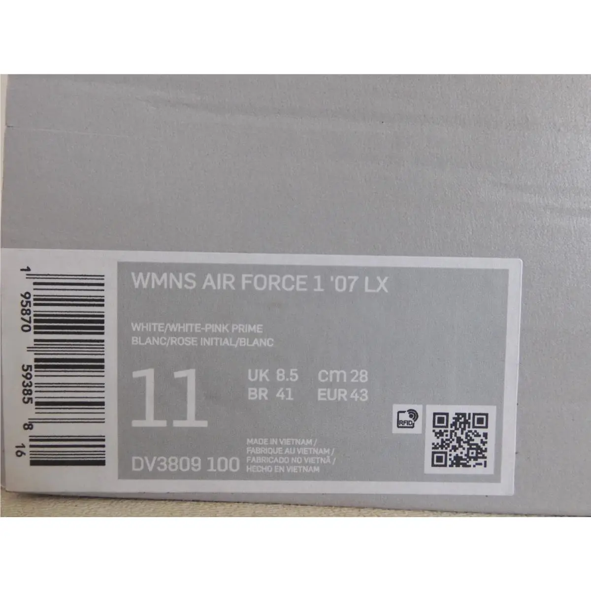 Nike shoes - Nike Air Force 1 `07 - DV3809-100 - White (UPC: 195870593858) 5